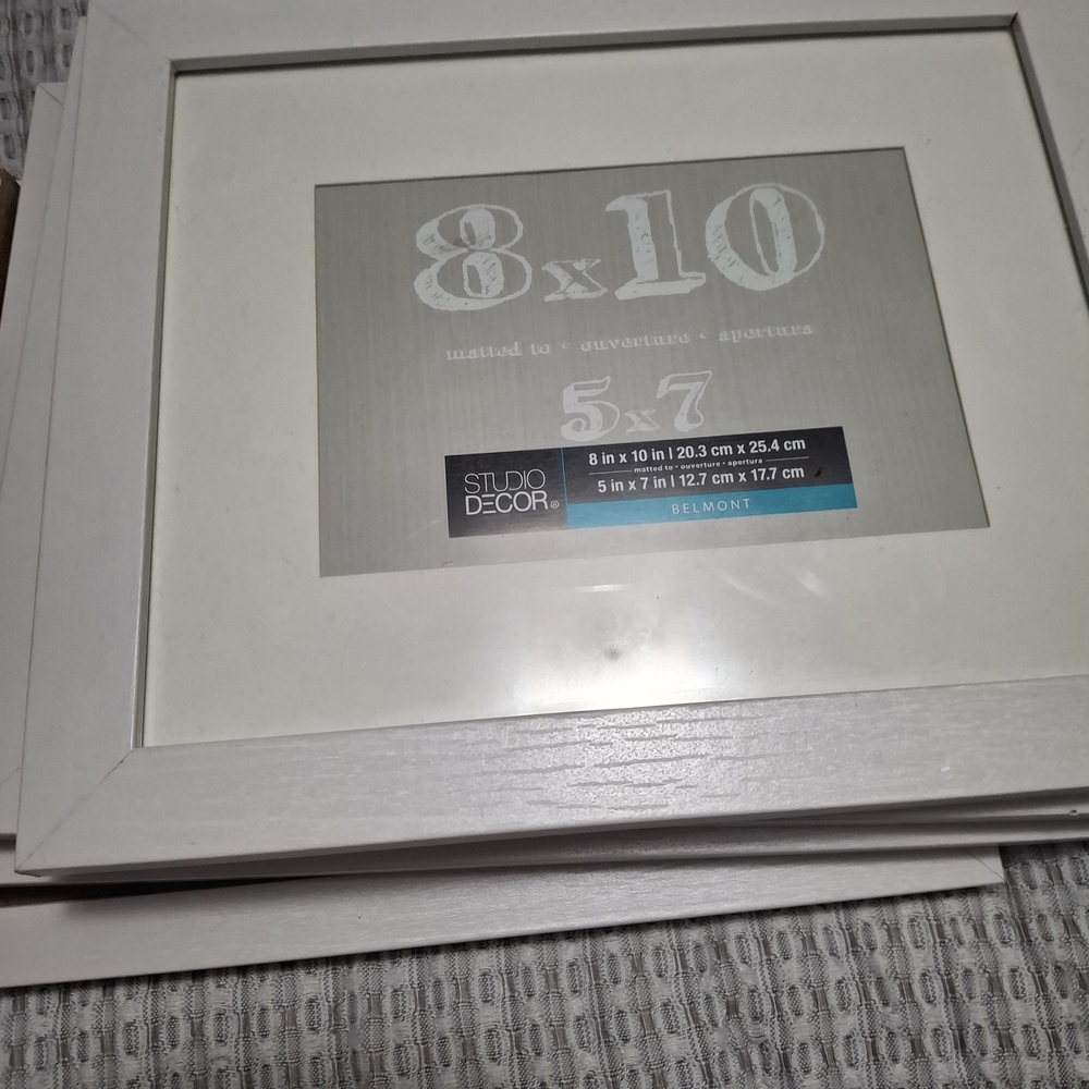 Studio Decor Classic White Frame 8x10 Or 5x7